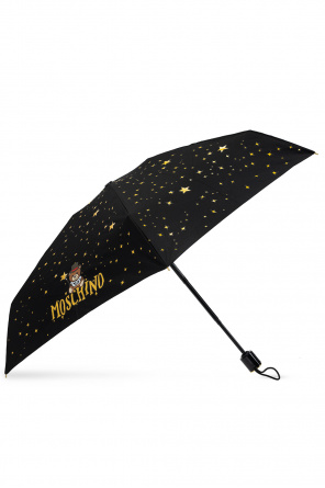 Folding umbrella with logo Moschino - SchaferandweinerShops